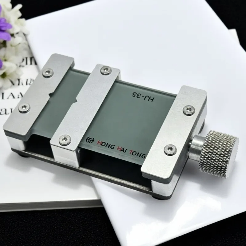 

HONG HAI TONG HJ-35 Универсальный держатель паяльника для чипов Изолированное стекло снижает рассеивание тепла для удаления клея с чипом процессора