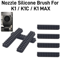 For Creality K1 K1C K1MAX Nozzle Silicone Brush 3D Printer Nozzle Cleaner Tool for K1 Series 3D Printer Cleaning Accessories