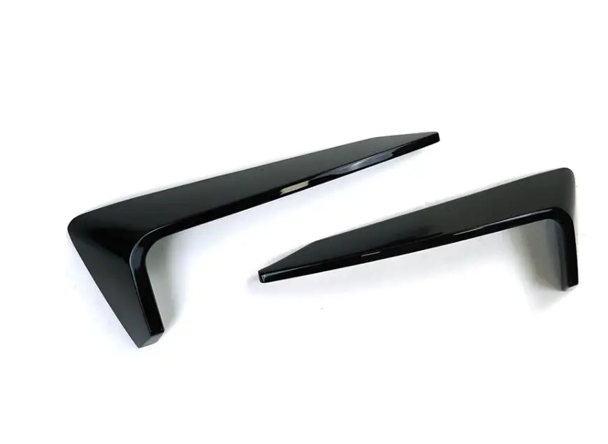 Pour Land Rover Defender 90/110 2020 - 2023 haute qualité ABS noir pare-chocs avant lèvre couteau à vent Spoiler protecteur couvercle corps Kit