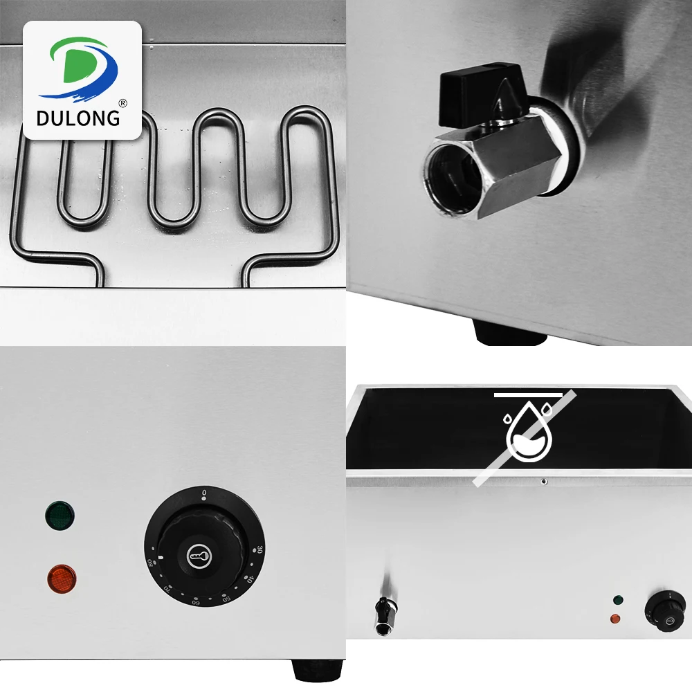 High Quality 3 Pot Buffet Food Warmer Countertop Display Bain Marie Server Hot Soup Warming