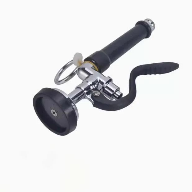 Robinet de cuisine commercial au Design moderne de haute qualité, robinet d'évier chaud et froid monté sur le pont en laiton, caractéristique Flexible, noyau de Valve en céramique