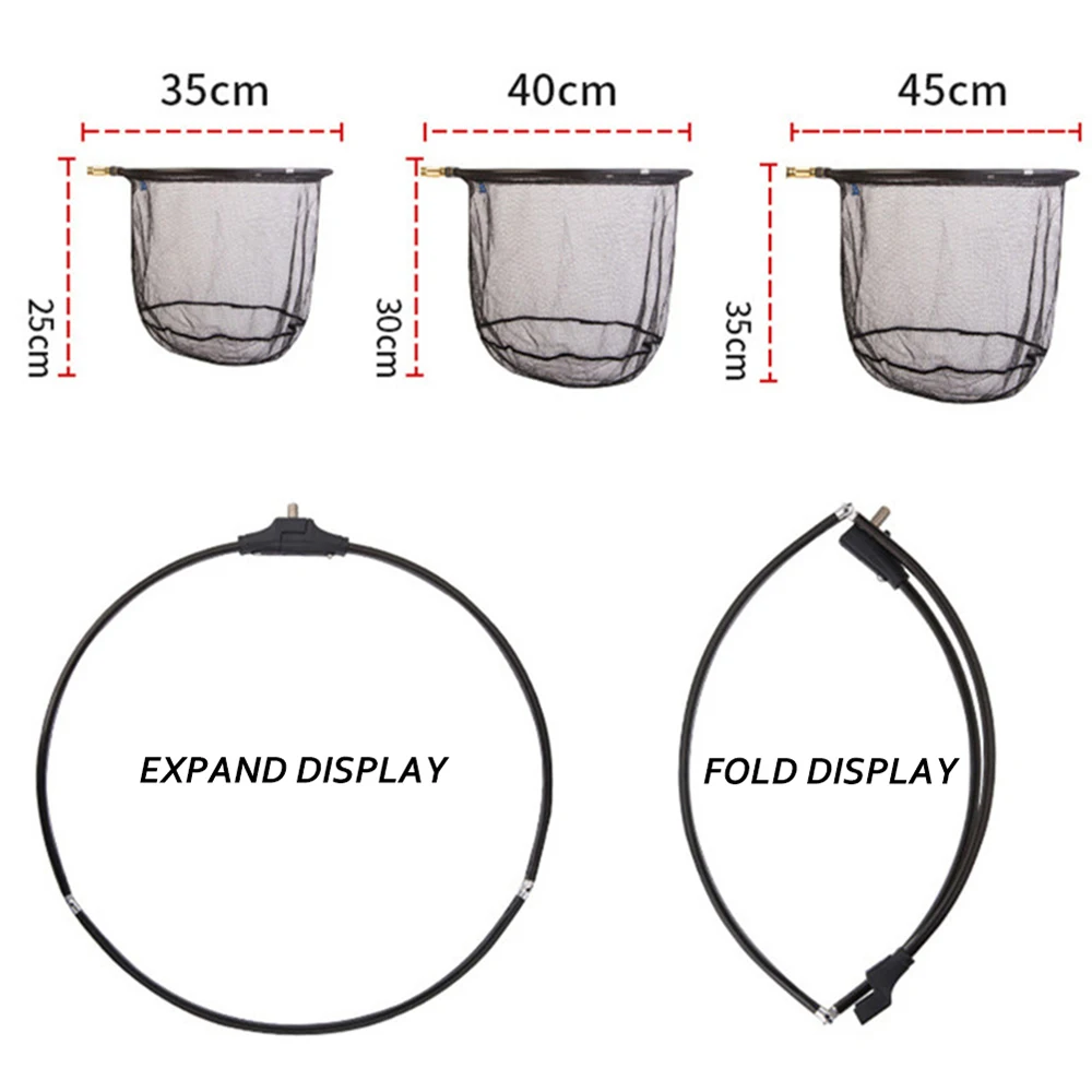 Telescopic High Carbon Landing Net Fishing Pole and Net Head Mounts Holder Scoop for Carp Fishing Pesca Frete Gratis Accessory