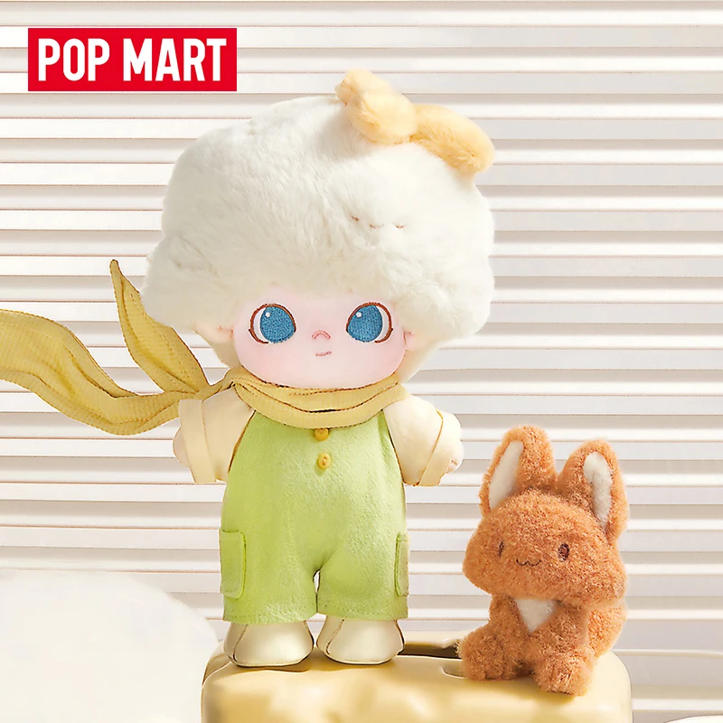 New Popmart Dimoo By Your Side Series Cotton Dolls Plush Dolls Surrounding Flocking Kids School Gifts Magnetic Accessories Cute