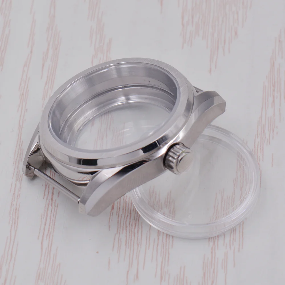 

10ATM waterproof Watch Case Sapphire glass Case 38MM Fits NH35 NH36 ETA 2824 PT5000 ST2130 Movement Watch parts