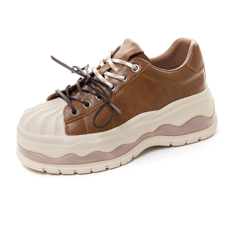 AIYUQI2026New Women's Sneakers Shoe Fashionable Casual girl Shoes Women Thick Sole Casual Nonslip Walking Platform female Shoes