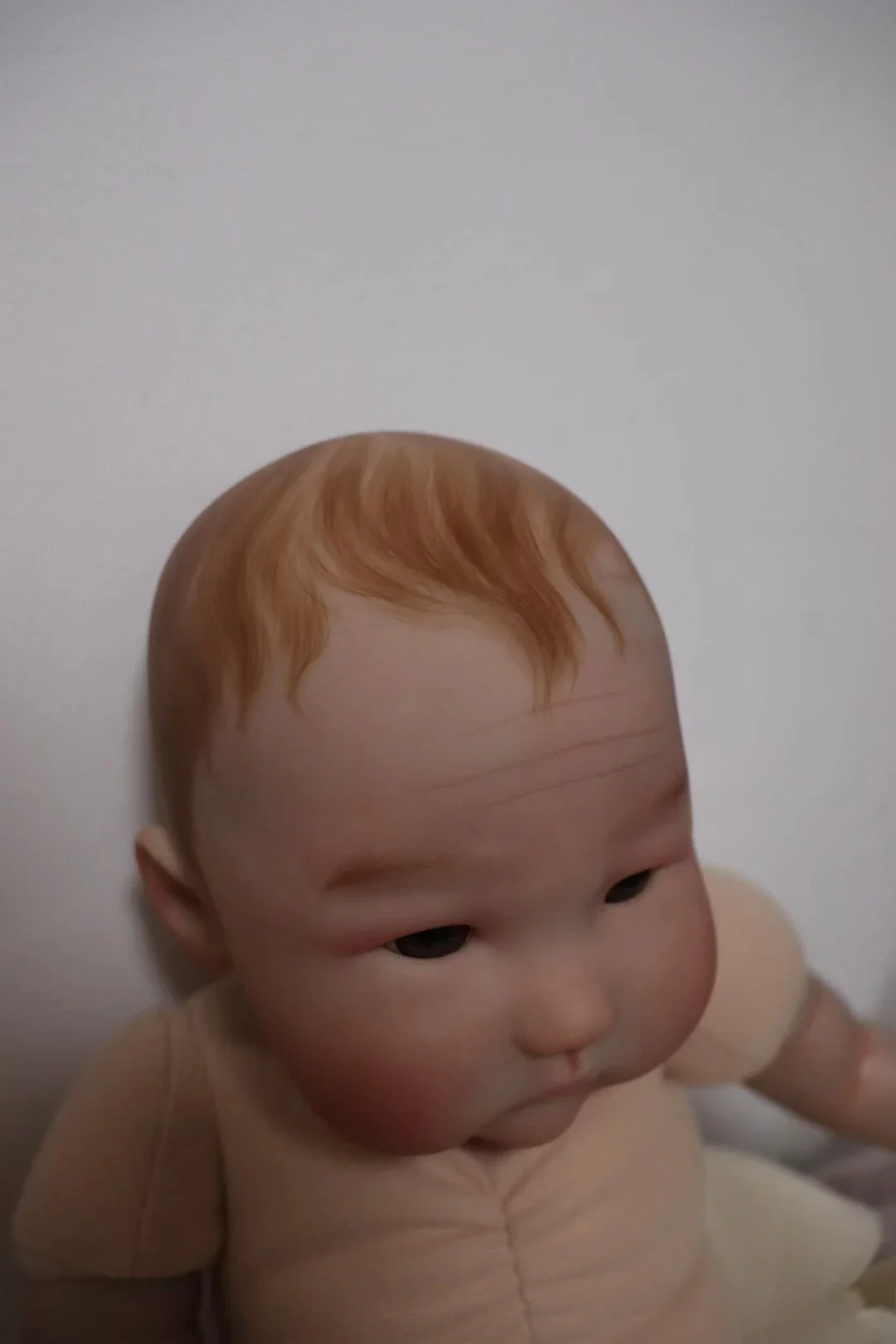 An Ming 아시아 아기 귀여운 DIY 인형 부품, 20 인치 페인트, 다시 태어난 인형 키트