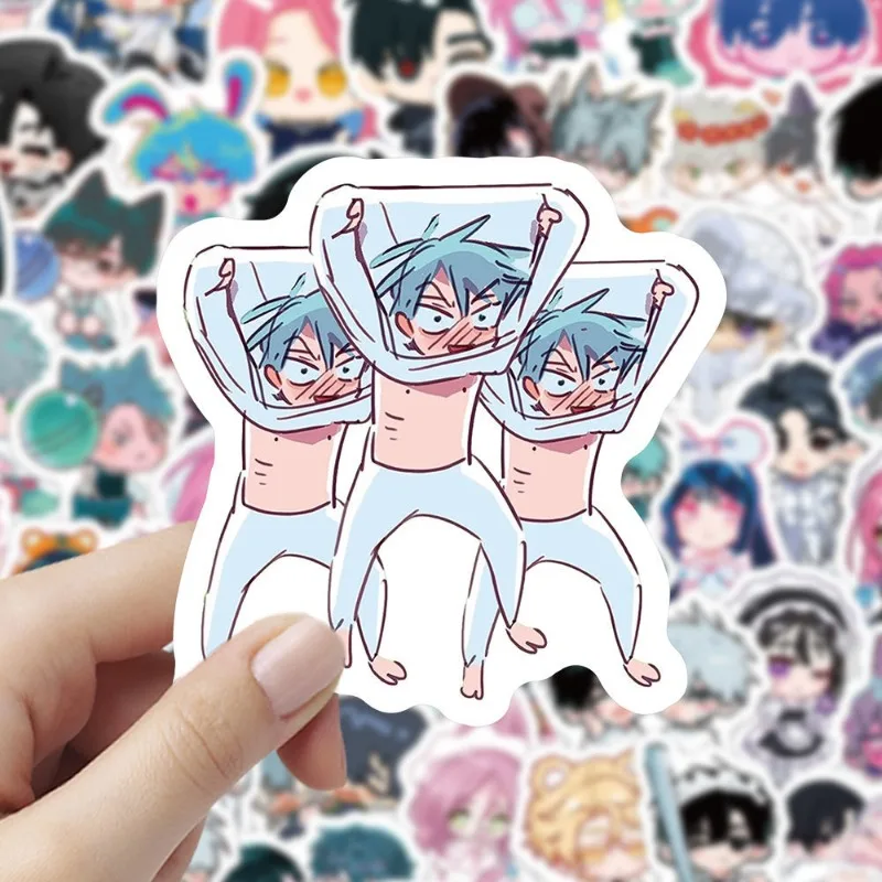 Alien Stage Anime Stickers Mizi Ivan Photo Sticker Childrens Stationery Student Message Collection Gift Waterproof Diy Postcard