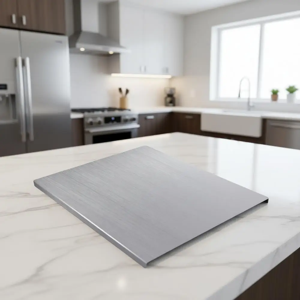 

Большие прочные разделочные доски из нержавеющей стали 304, 60x40 см, для использования на кухне