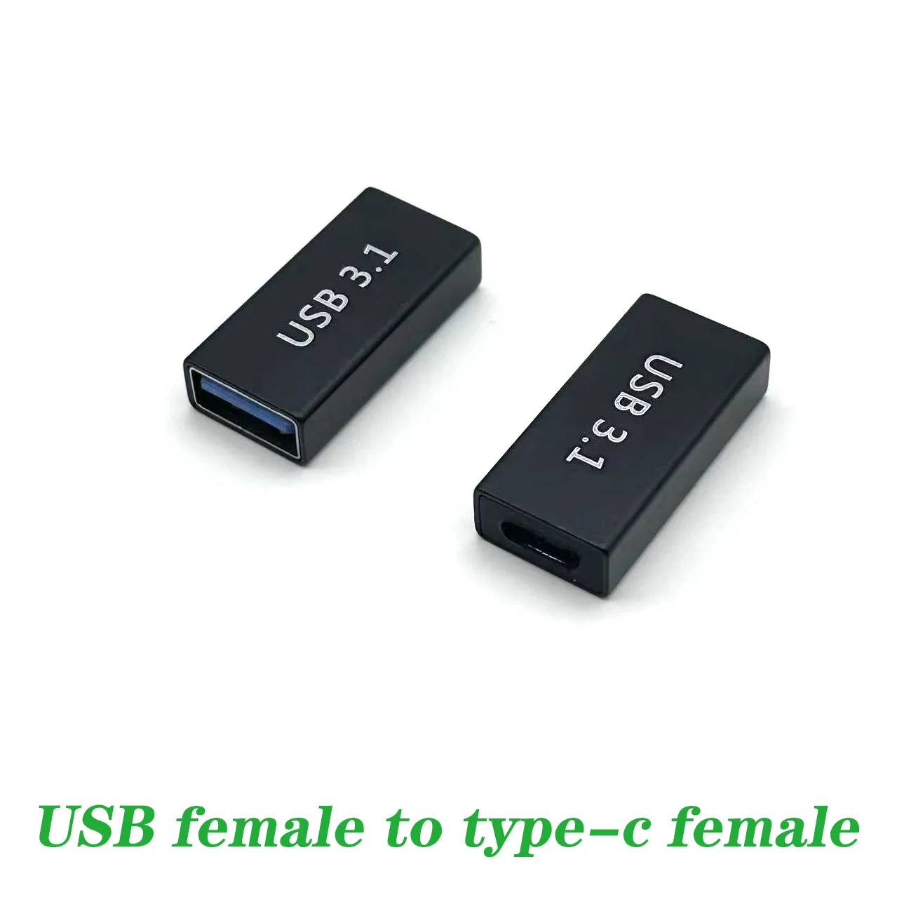 USB 3.1タイプCアダプターコンバーター,USB C充電アダプター,データ同期拡張機能,メスからオス,PC,ラップトップ,タブレット用のタイプCコネクター