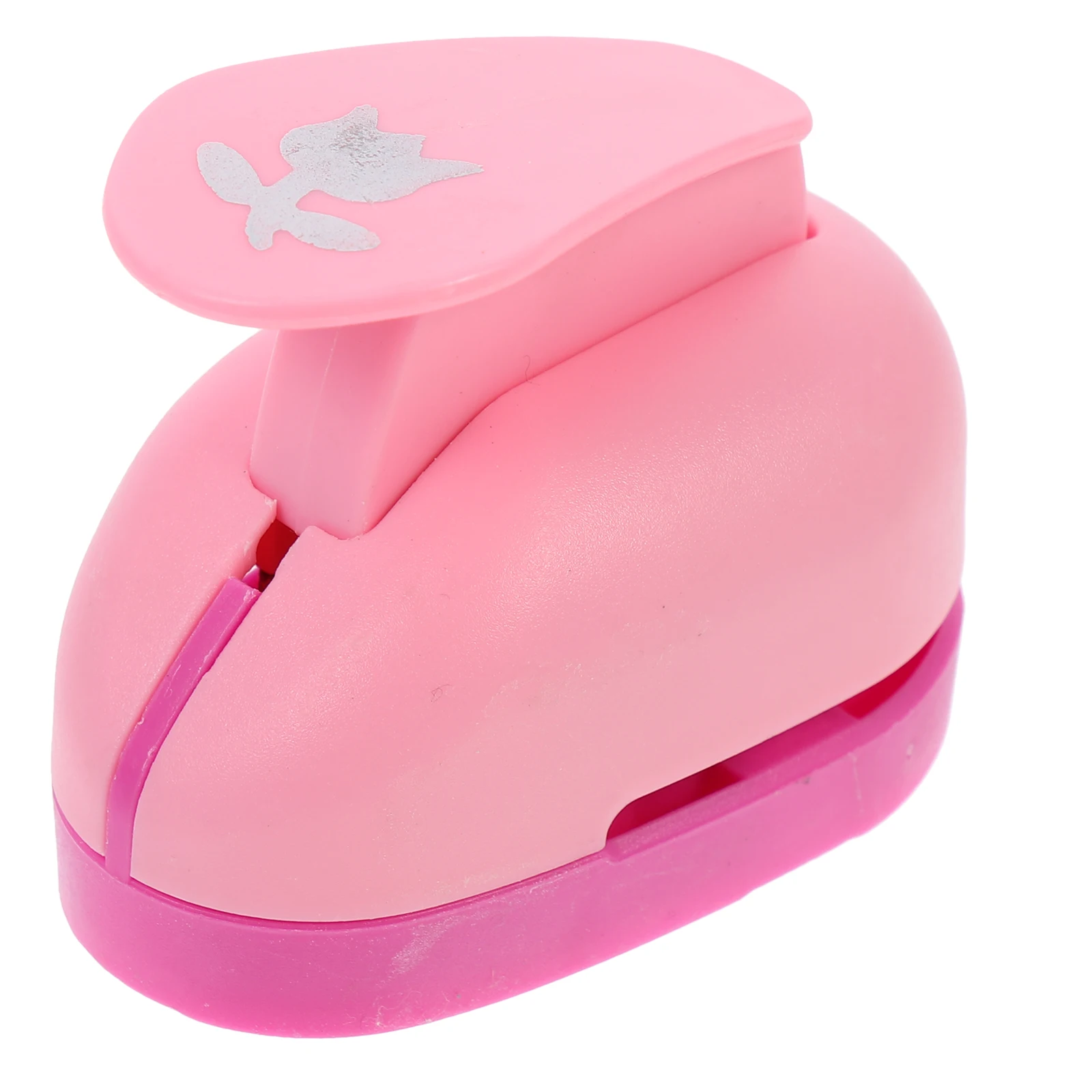 

Plastic DIY Paper Punch Creative Craft Tool for Kids Scrapbook Card Making Supplies Lightweight Portable Hole Puncher