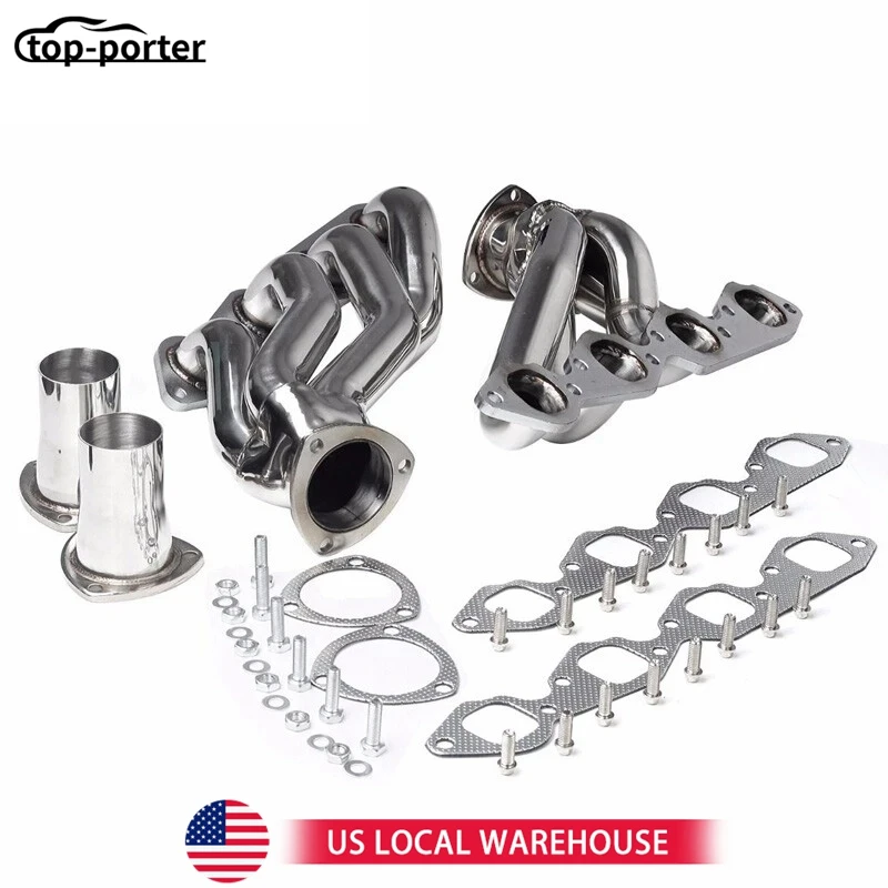 

1Set Exhaust Systems Shorty Headers For Chevy GMC Big Block BBC 366 396 402 427 454 C10 Chevelle