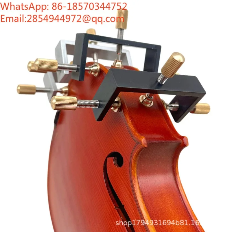 Middle Violin Making Maintenance Tool Three-way Fixing Clip Side Plate Tail Plate Cracking Maintenance Tool