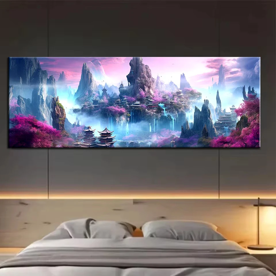New Arrivals 5D Diamond Painting Fantastic Fairyland Scenery Picture Full Drills Diamond Rhinestone Mosaic Image Embroidery