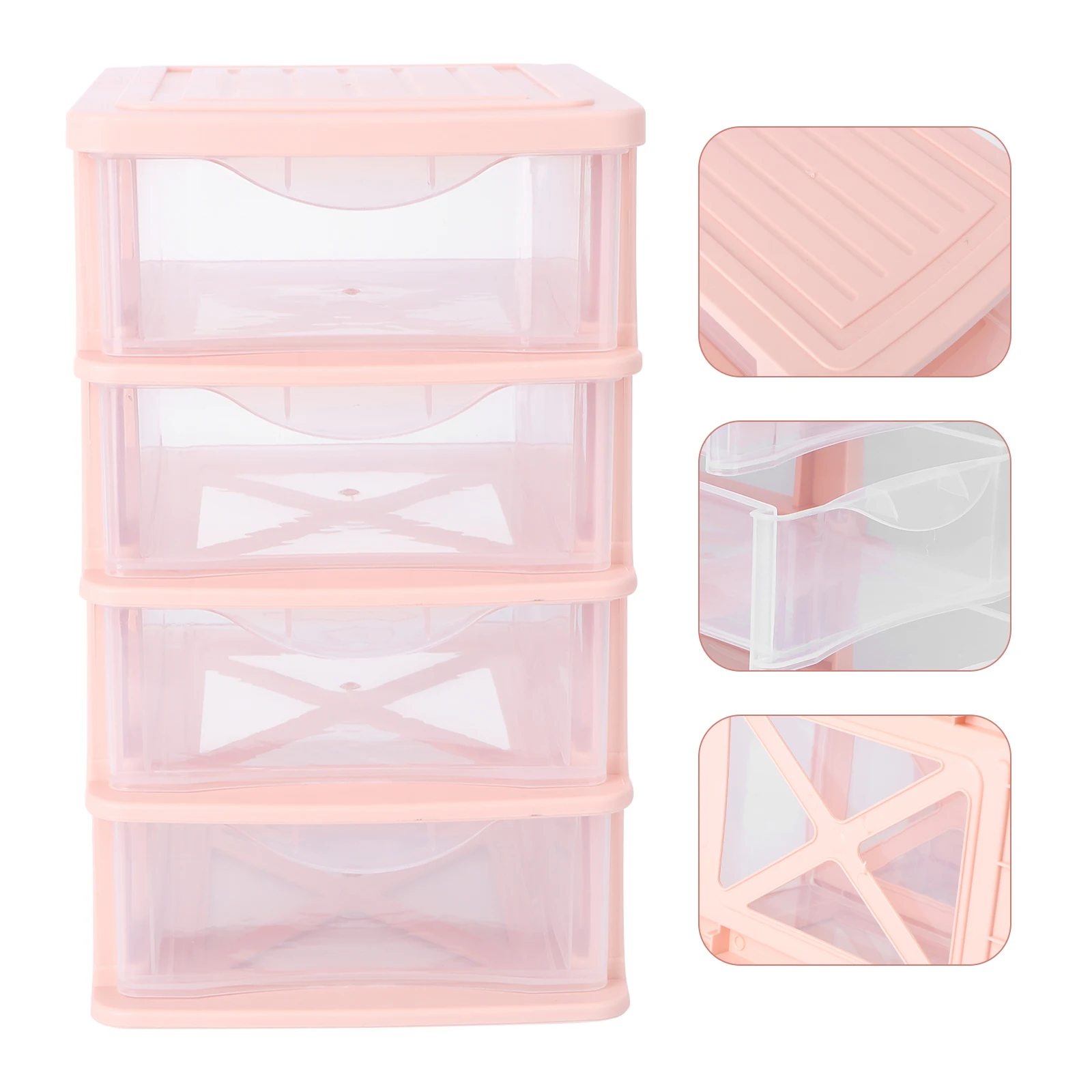 

VALICLUD Multilayer Drawer Storage Box Plastic Organiser for Desk Sundries Student Room Decor