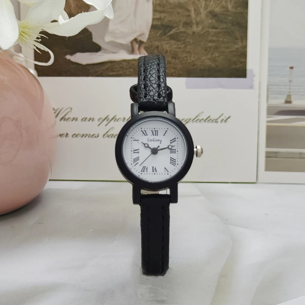 New Fashion Hot-Selling Female Antique Leather Watch Rome Vintage Watch Women Dress Watches שעון יד לנשים