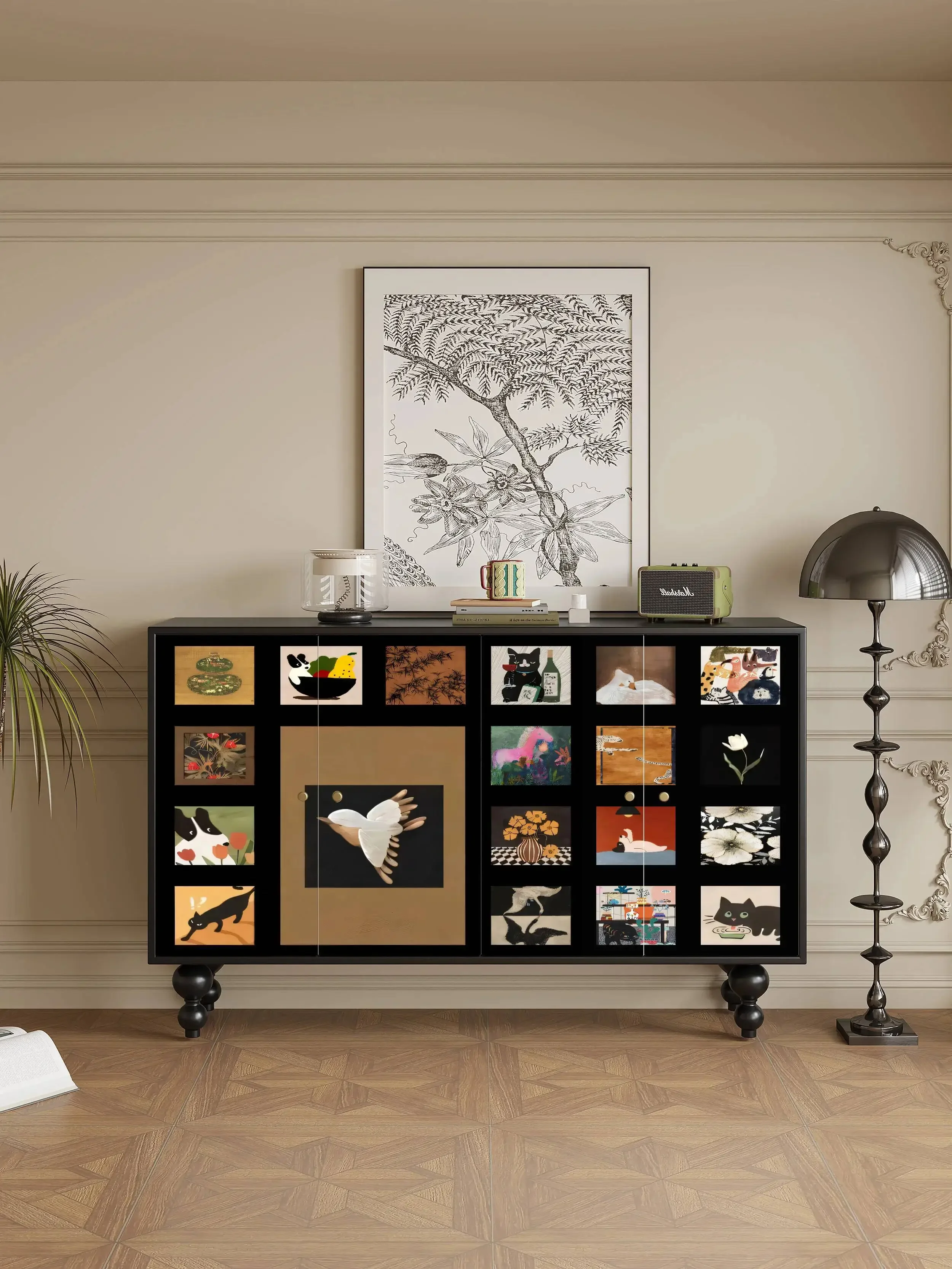 

Nordic Perfume Living Room Cabinets Mid Century Craft Luxury Wood Living Room Cabinets Storage Garden Vitrina Trendy Furniture