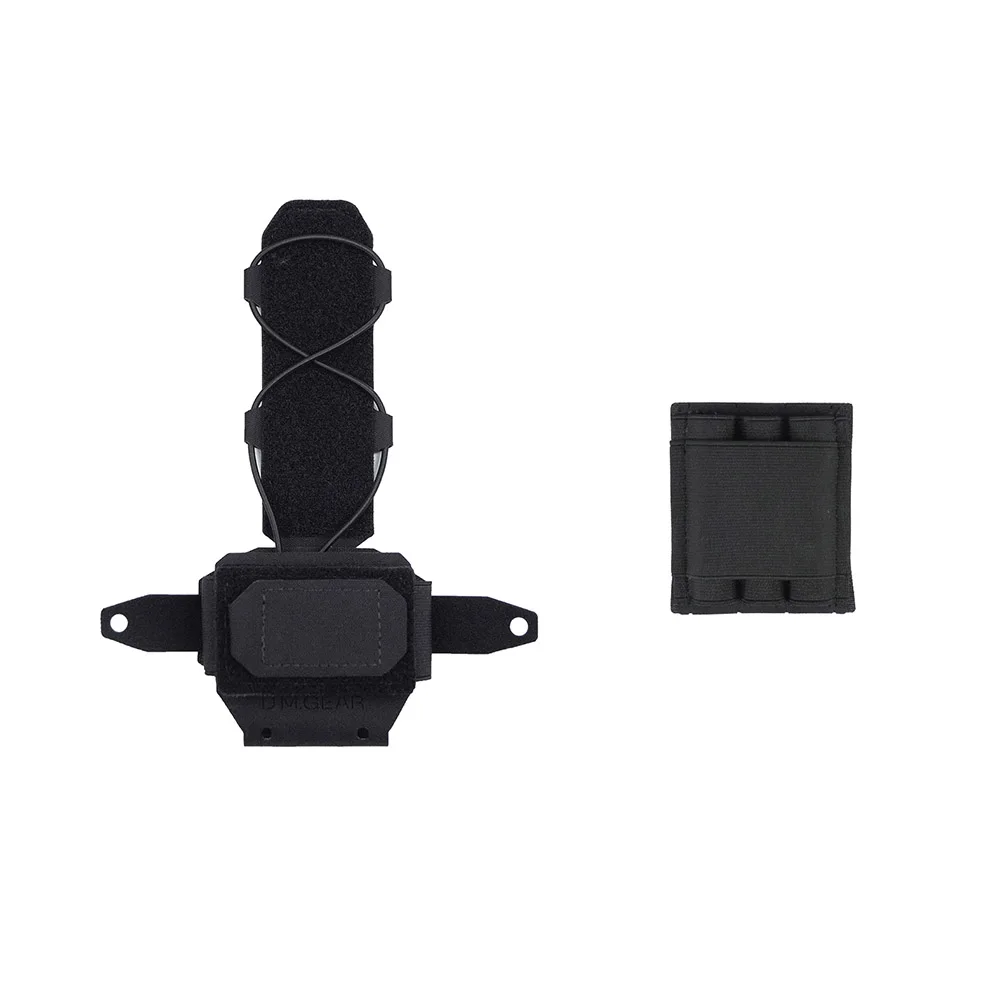 DMgear Tactical Helmet Battery Pouch Counterweight Pouch MK1 MK2 Balance Weight Bag Outdoor Wargame Accessories Aisorft Gear