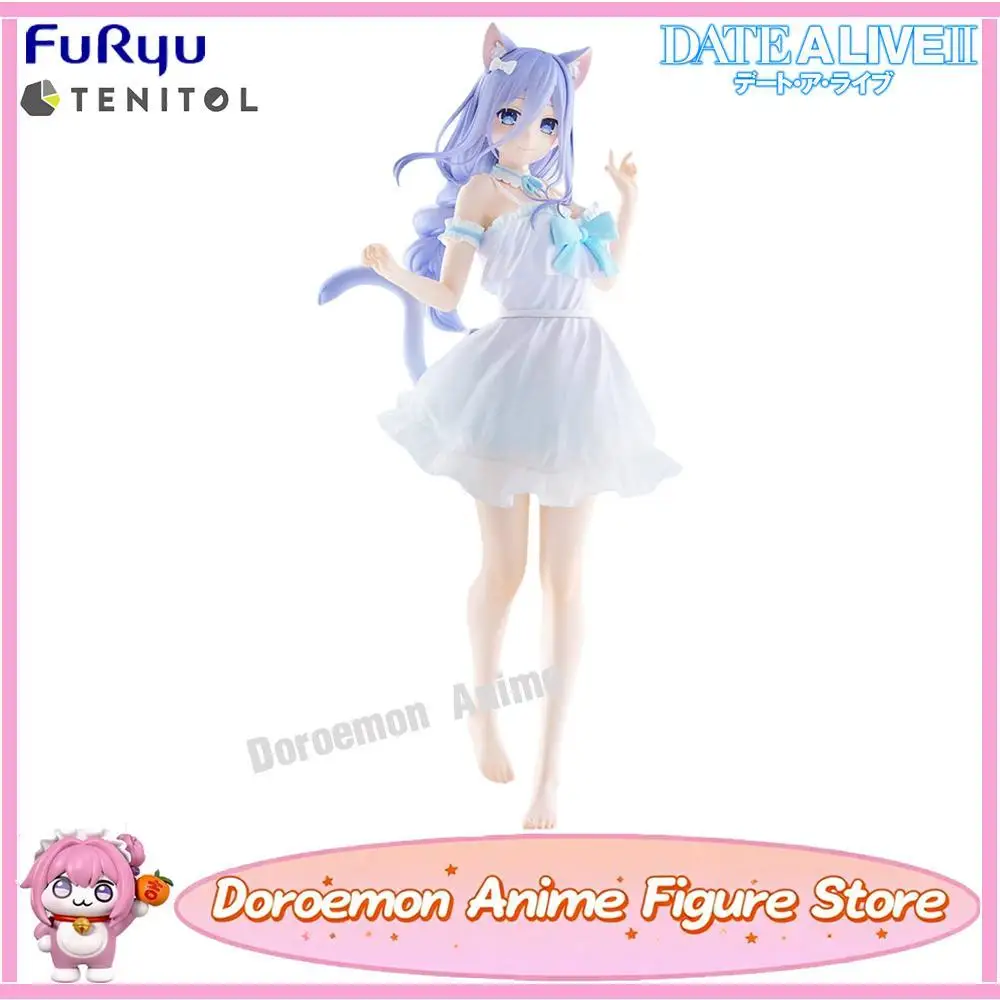 

Предзаказ оригинального Furyu Tenitol Date A Live V Takamiya Mio Kawaii аниме Neko костюм для девочек Waifu фигурки украшения модель игрушки