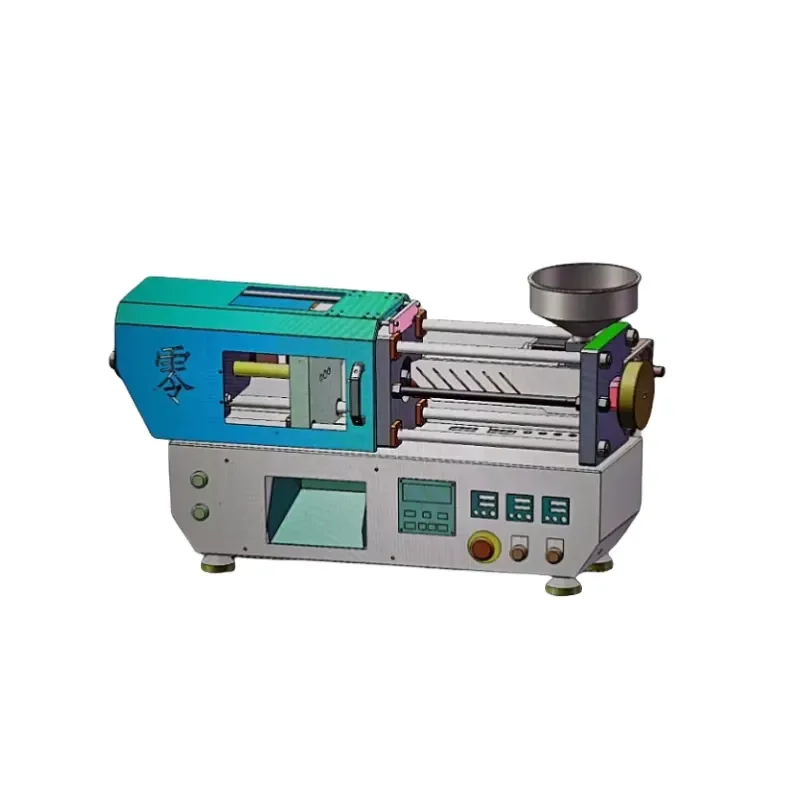 Micro Plastic Making Machines for Plastic Parts 35g 5T Mini Desktop Small Mold Plastic Molding Machine