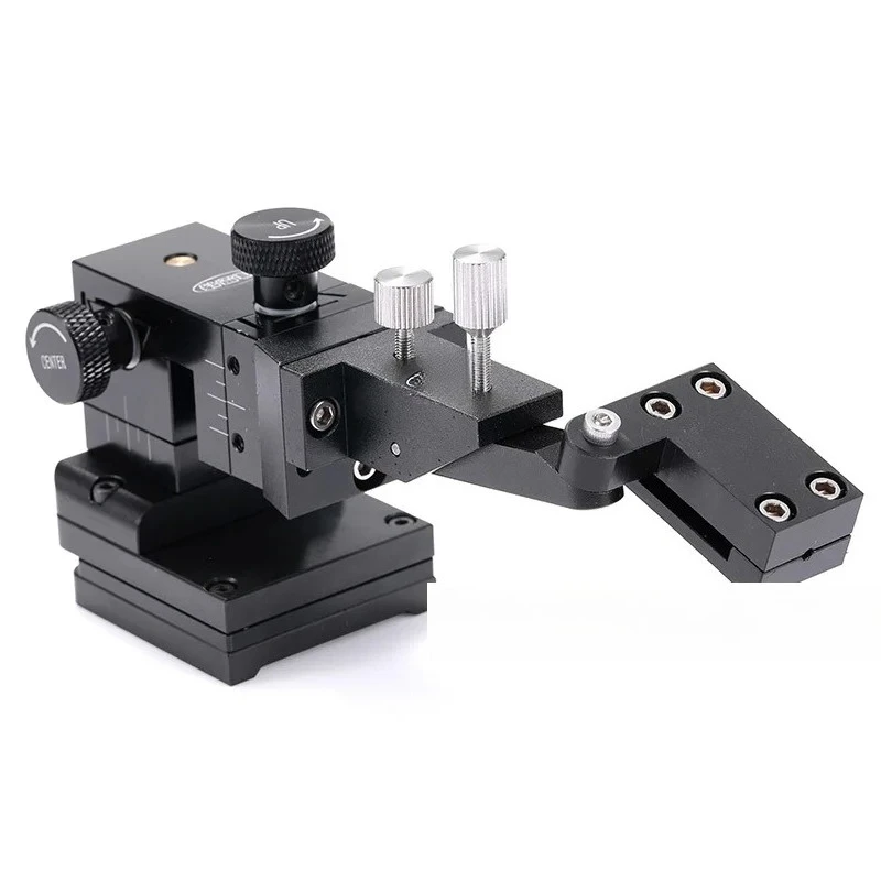 Probe Seat XYZ Axis Displacement Platform Three-axis Manual Fine-tuning Table Optical Experiment Platform Precision 0.005mm