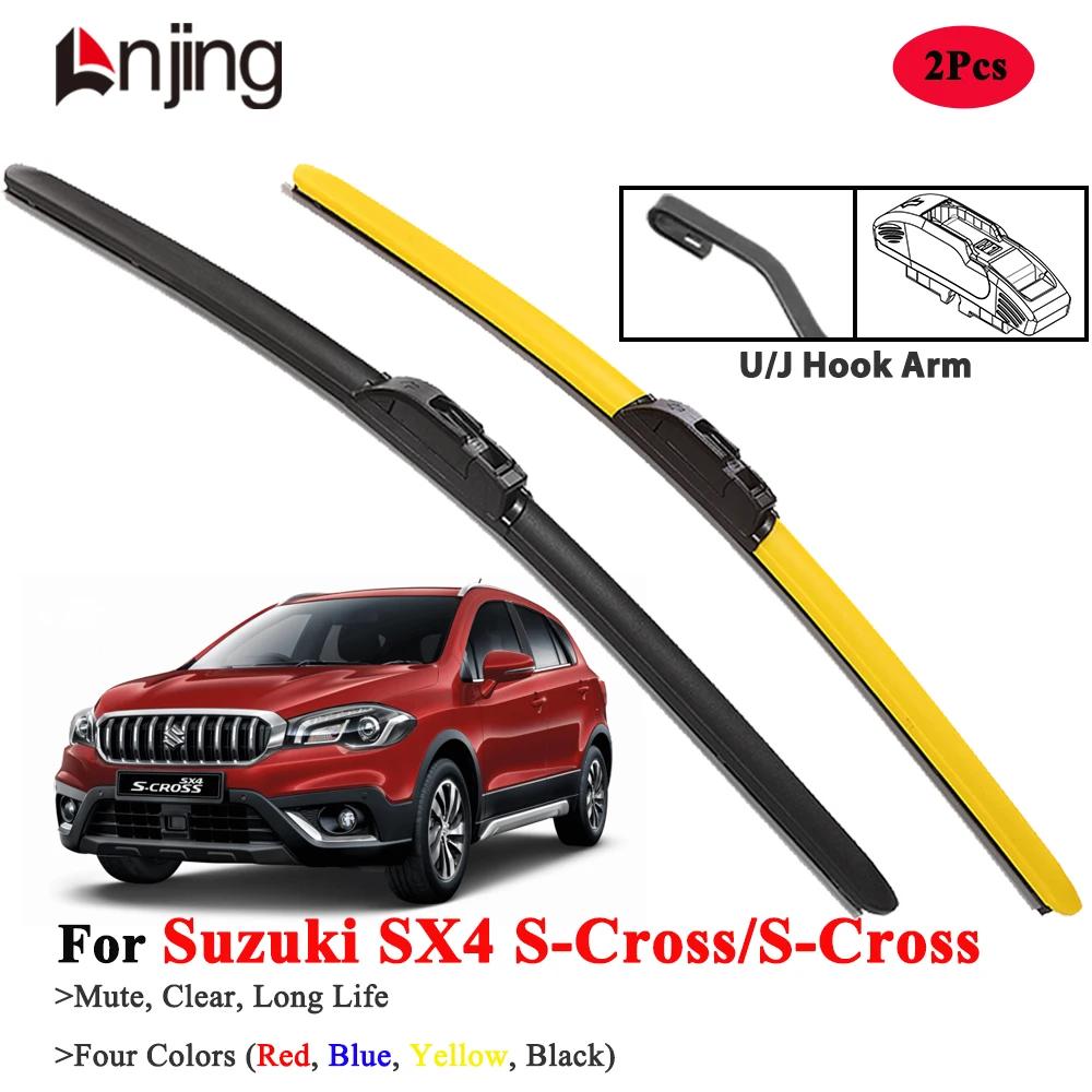 

LNJING Wiper Blades For Suzuki SX4 S-Cross 2013-Now