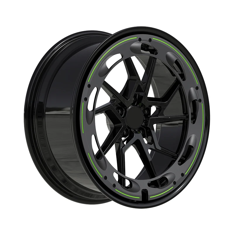 

5x112 5x120 5x114.3 5x130 6x139.7 Ultimate Charm, 2-piece Forged Wheels Light Up The Car's Style
