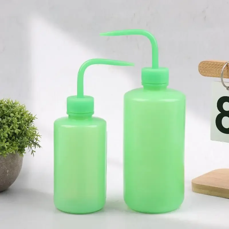 250/500ml Waterproof Eyebrow Remover Bottle Eyelash Cleaning Washing Bottle Curved Spout Cleaner Eyelash Extension Makeup Tool