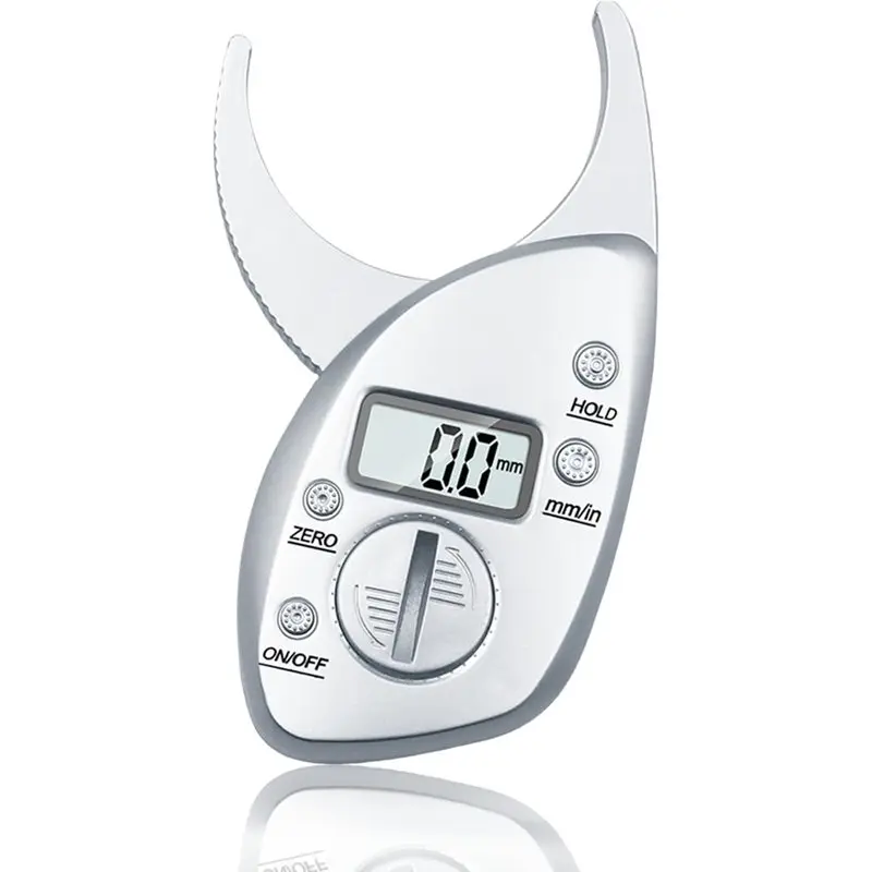 

【GRATEFUL】Ручной инструмент для измерения жира в организме для мужчин и женщин, с ЖК-экраном, портативный штангенциркуль для измерения жира на коже