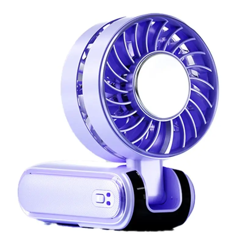 A13F-Ice Pack High-Speed Fan, Semiconductor Refrigeration Handheld Fan, Portable Charging Folding Small Fan