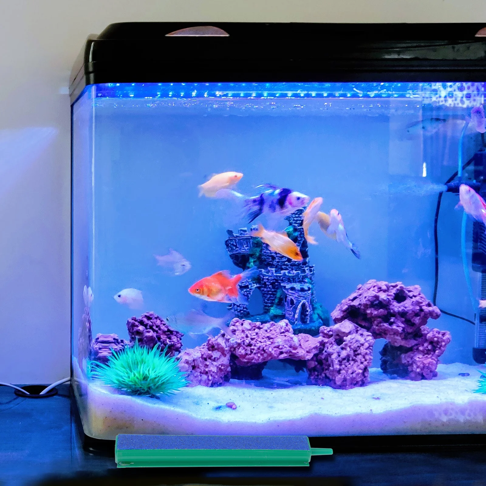 

5 Pcs Oxygen Bubble Strips Air Stone Bar Fish Tank Aquarium Diffuser High Quality Plastic Practical Use Pet Supplies