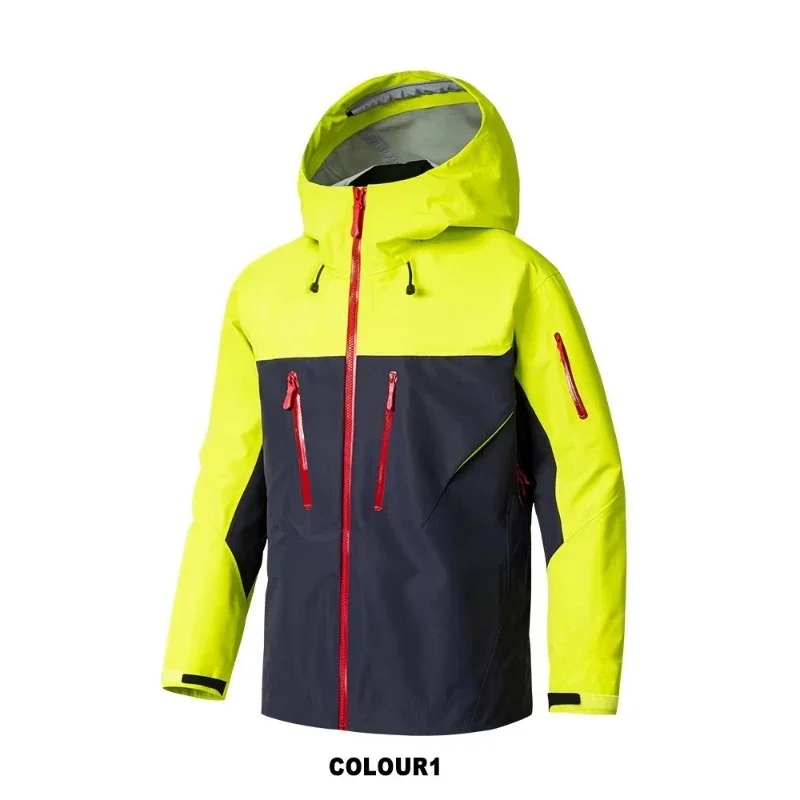 Hard shell trench coat waterproof hiking jacket outdoor raincoat waterproof jacket unisex