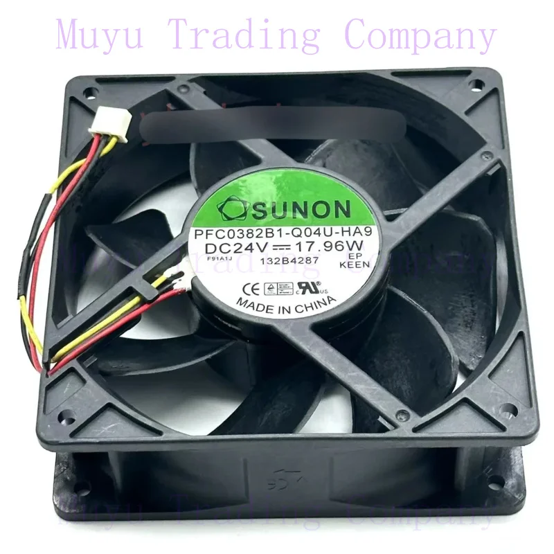 

Для SUNON PFC0382B1-Q04U-HA9 DC 24V 17,96 W 120x120x38mm 3-проводной Вентилятор охлаждения сервера