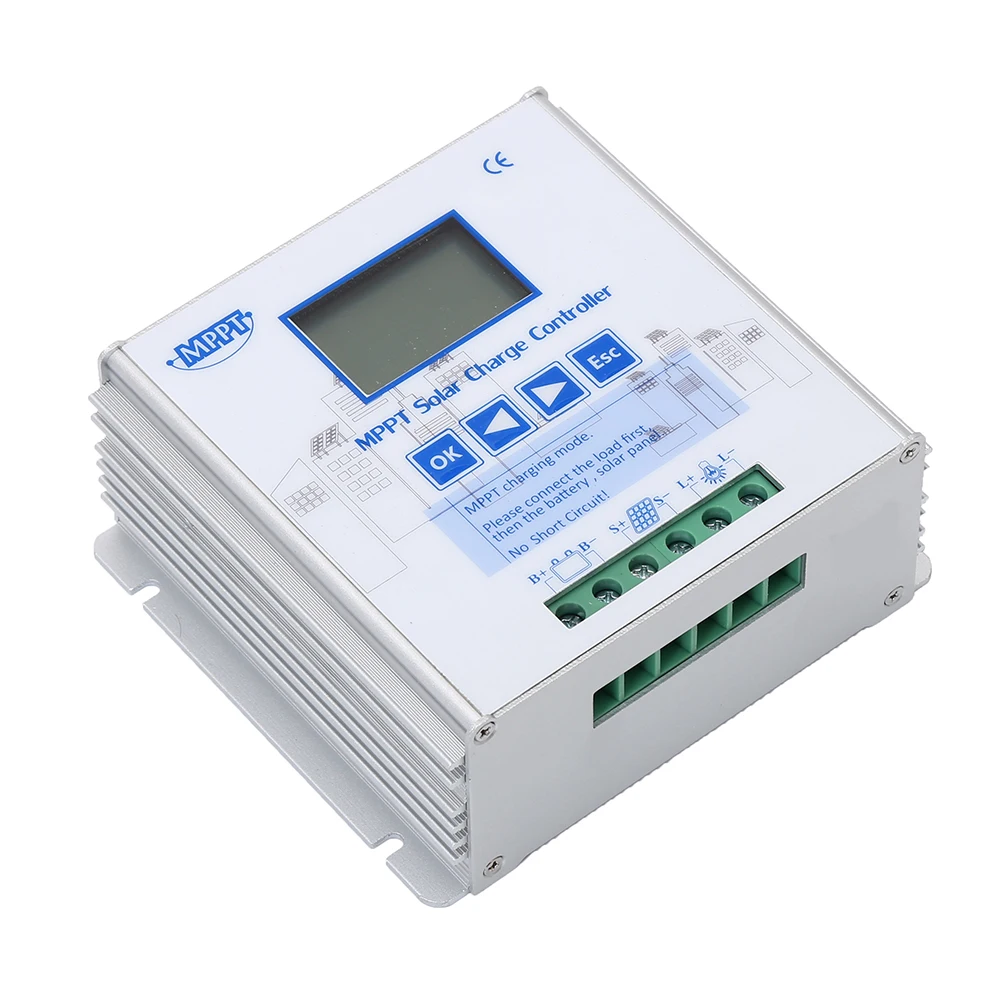 MPPT Solar Charge Controller 10A/20A/30A/40A 12V/24V 24V/48V Automatic Solar Controller Optional USB/RS485/RS232 Port