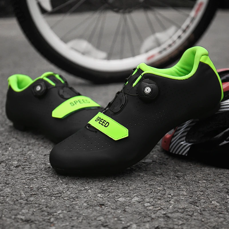 

Summer new professional cycling shoes unisex road lock shoes hard soles wear-resistant breathable bicycle assisted riding shoes