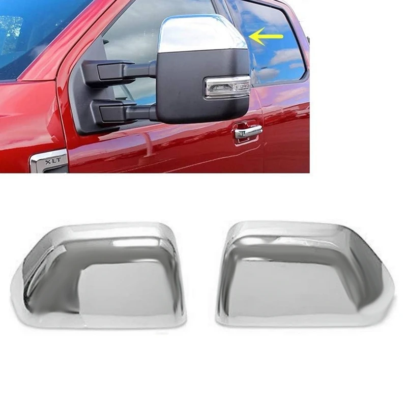 Car Rearview Mirror Top Cover Side Mirror Cap For Ford F-250 F-350 F-450 F-550 2017-2019 HC3Z17D742CA HC3Z17D743CA Parts