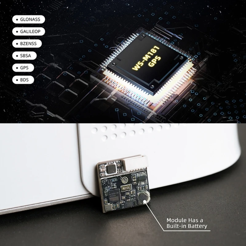 Full Coverage WS-M181 Global Positioning System Module Build-in 5883