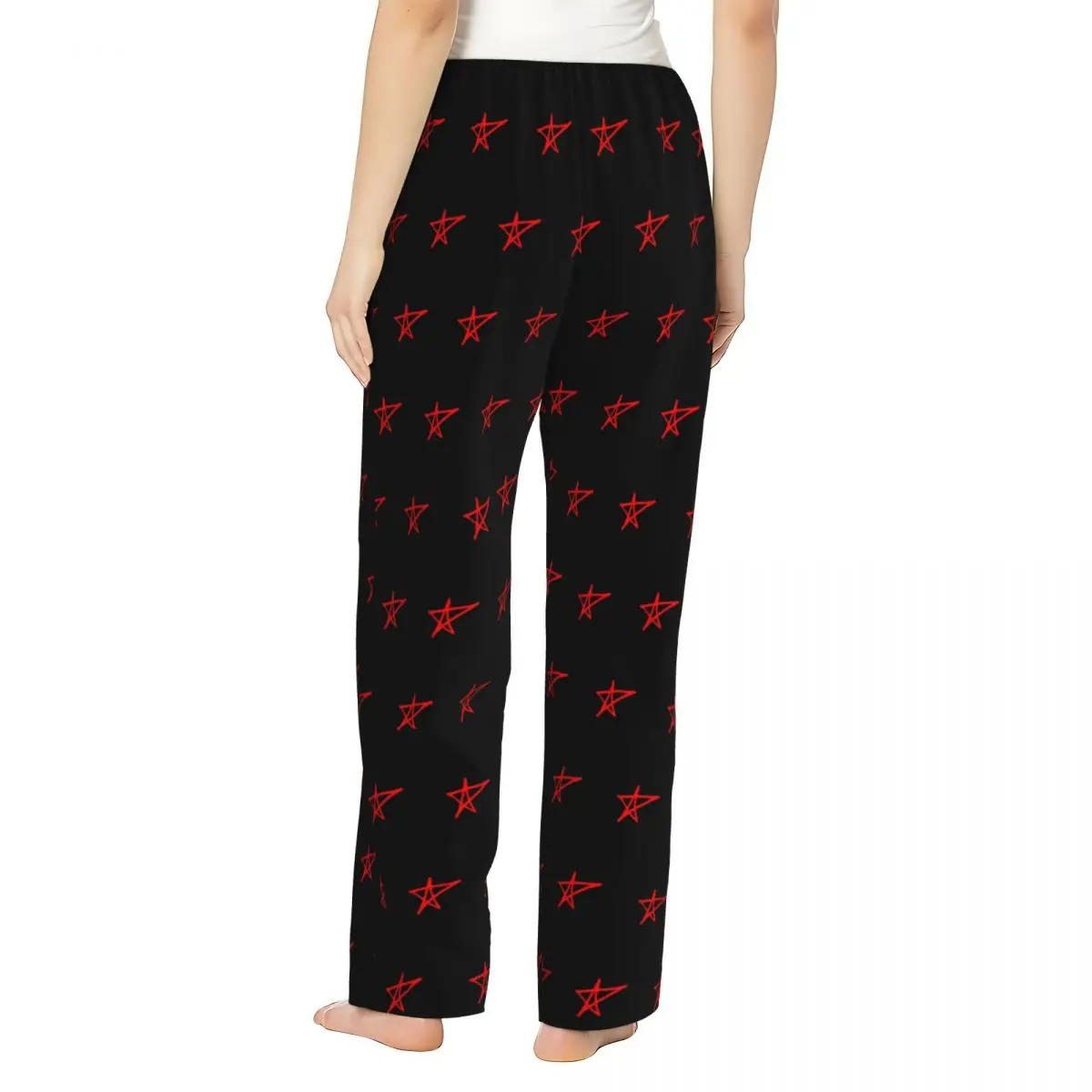 Custom Avril Lavigne Star Women Pajama Pants Lounge Sleep Sleepwear Bottoms with Pockets
