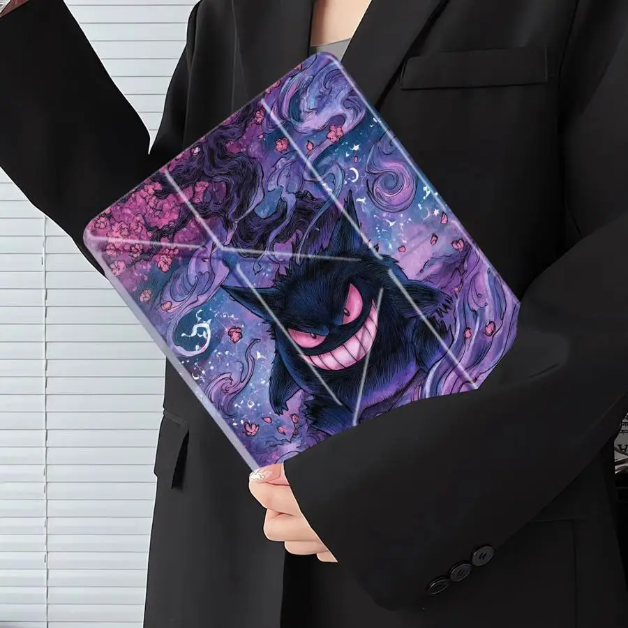 Tablet Case For iPad Pro 11th 10th 9th 8th 7th 12.9inch Pro 2025 Air 4 5 M3 M2 1 2 M4 11inch Mini 6 7 Holder Cover Cool Pokemon