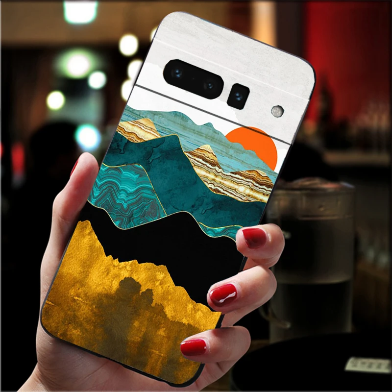 

Phone Case for Google Pixel 10 9 Pro XL 9A 8 7 6 Pro Pixel 8A 7A 6A Pixel 8 7 6 5 Landscape Mountain Case Funda