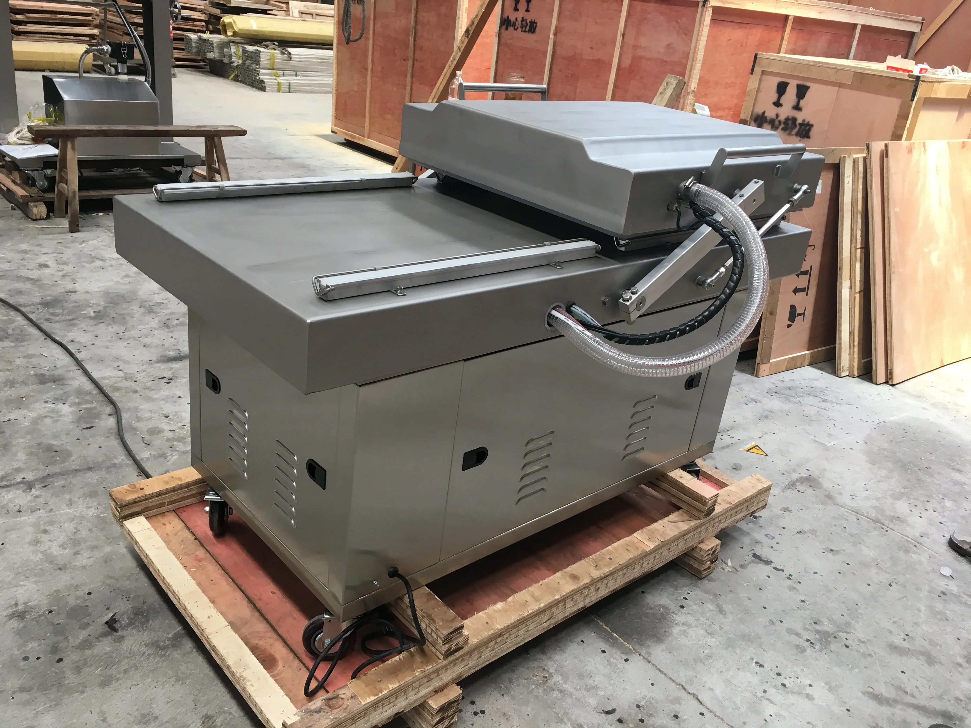 Máquina embalagem selagem solda vácuo