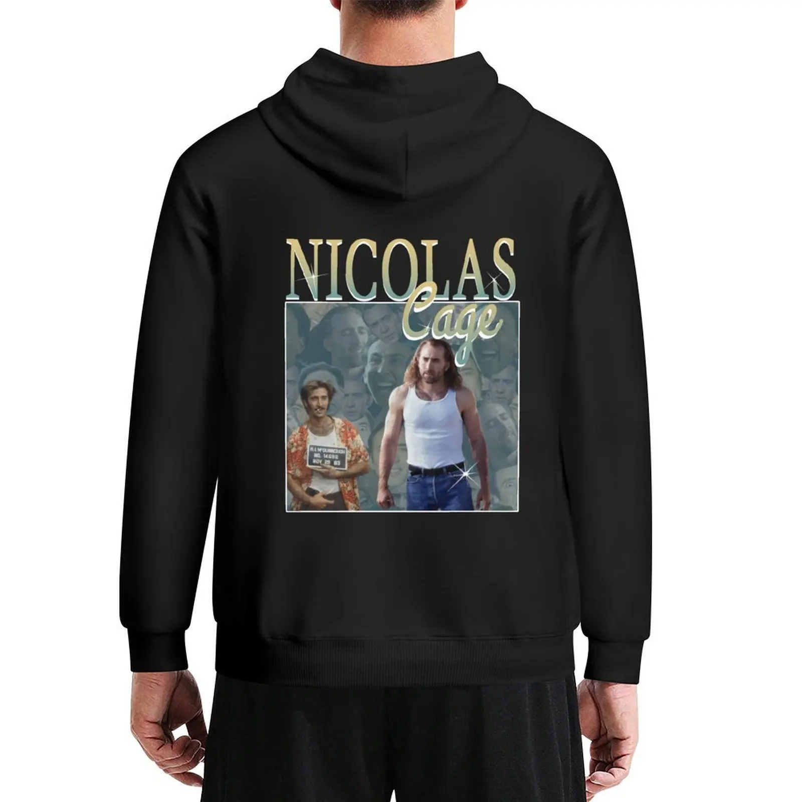 

Nicholas Cage Vintage - Nicolas Cage - Nick Cage - Nic Hoodie fashion men men's coat anime hoodie