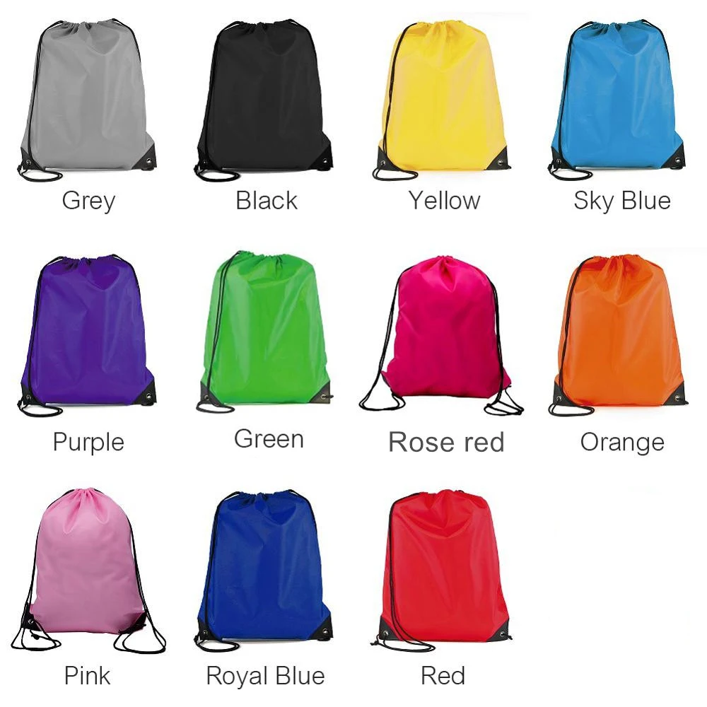 Sac à dos de vêtements de natation portable pour l\'école, sacs de rangement de sport épais, sac à chaîne de proximité