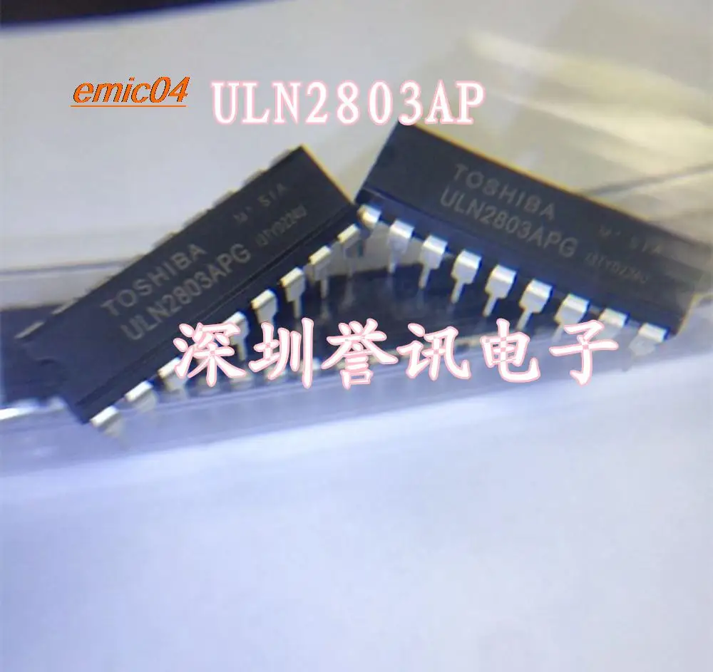 

10 шт., ULN2803AP ULN2803APG 8