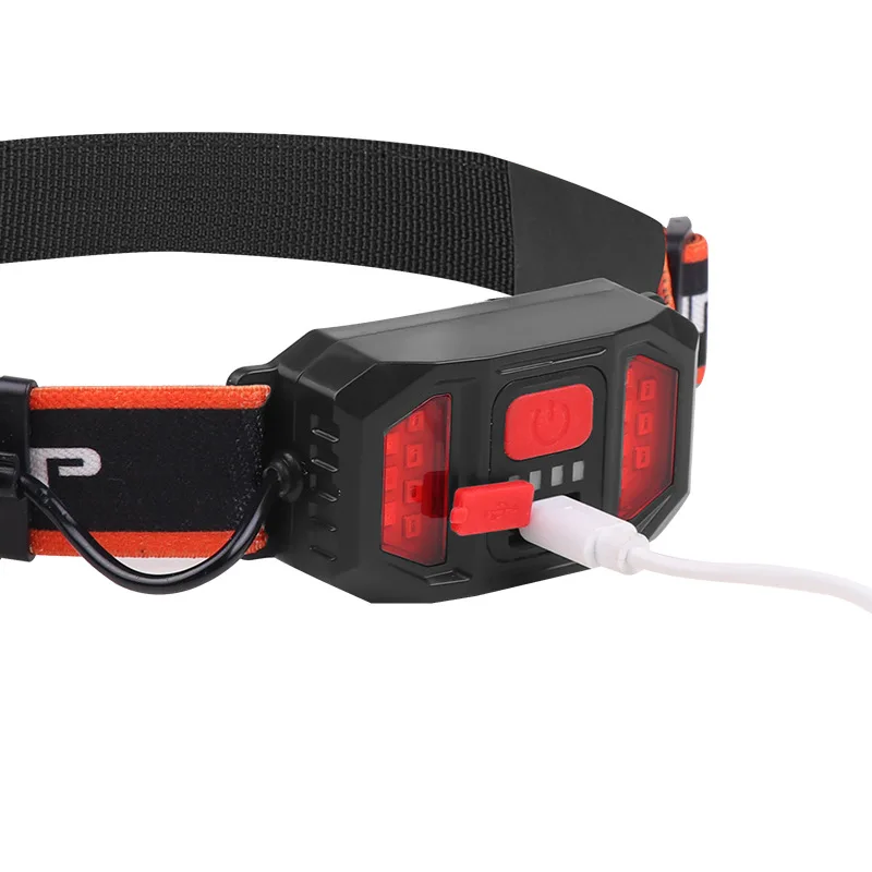 

High Power Strong Light Floodlight Headlamp - USB Rechargeable Lightweight Outdoor Sports Light