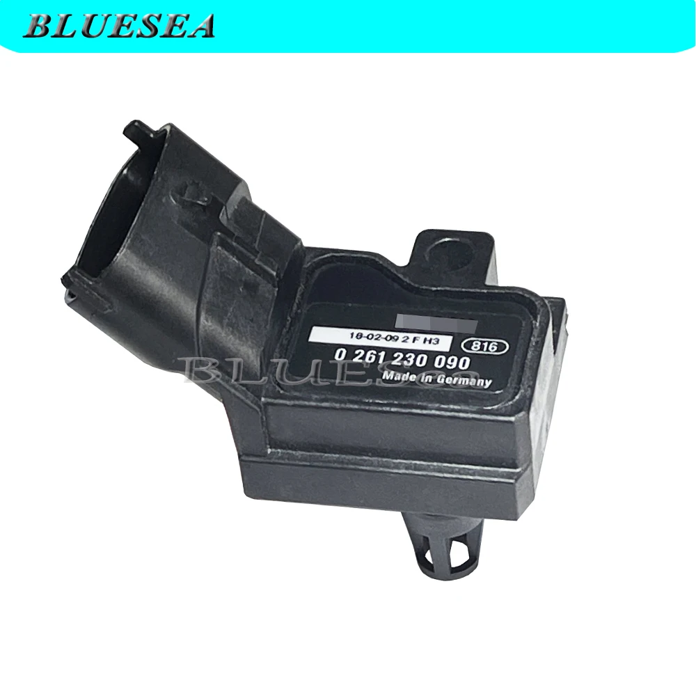 

New Boost Pressure Sensor 0261230090 Suitable For Bosch 1367813 6M5Y9F479AA 31355464 8677288 Boost Pressure Sensor