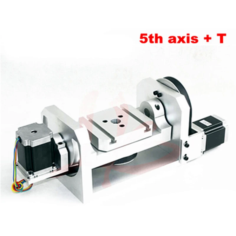 CNC rotary axis 5th axis rotation with table for cnc engraving milling machine