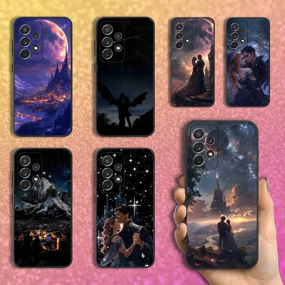 

C-COURT OF M-MIST AND FURY Phone Case For Samsung S25,S24,S23,S22,S21,S20,S10,Ultra,Plus,Lite,FE,Soft Silicone Black Cover
