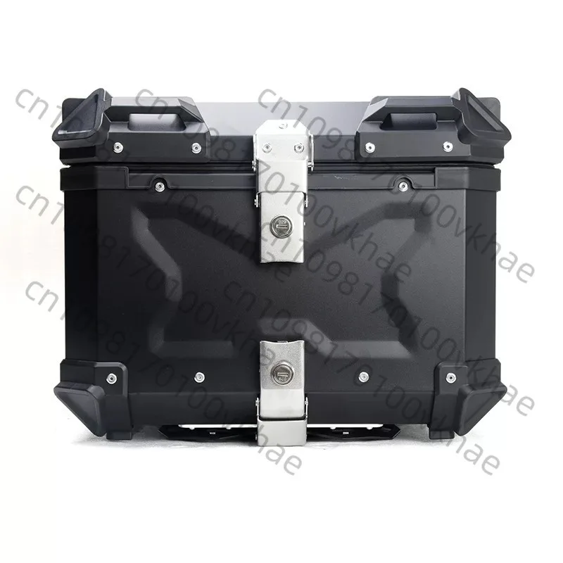 

Motorcycle Rear Top Trunk | Waterproof Aluminum Luggage Box with Key Lock | 45L/55L/65L Storage for Bikes