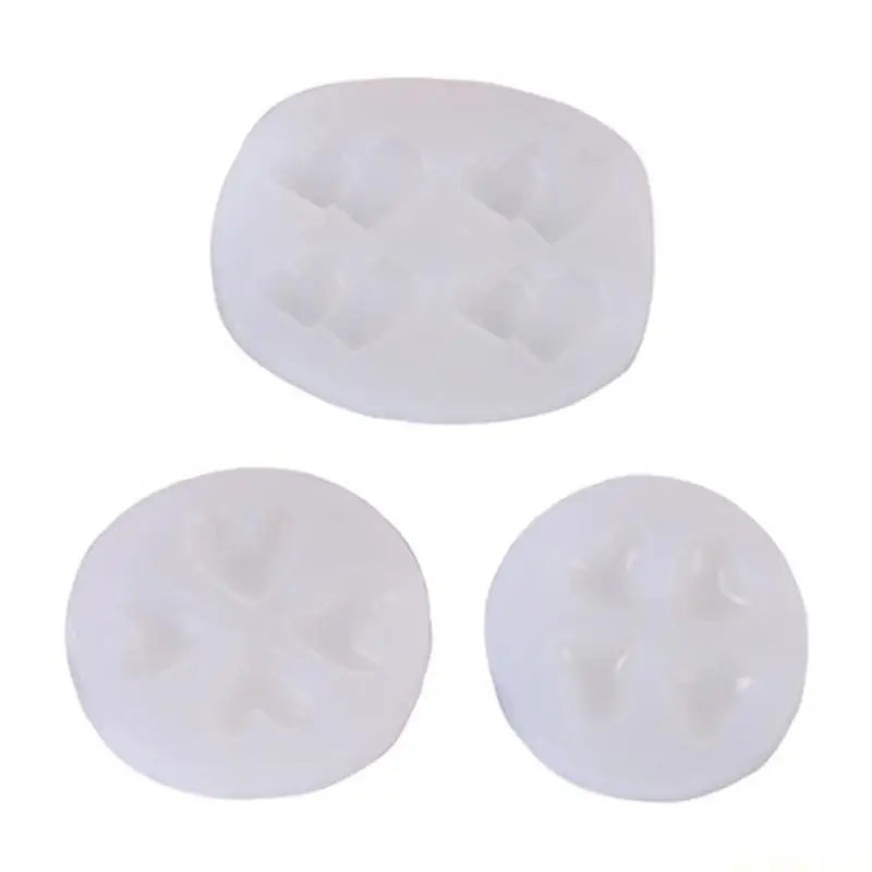 

D46E Silicone Mold for DIY Keychain Necklace Charms Epoxy Resin Jewellery Making