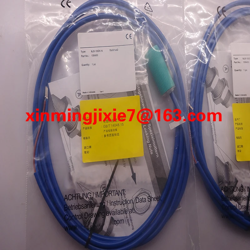 New Inductive Sensor NJ40+U4+E NJ50-FP-N-P1 NJ5-18GK-SN-Y07794 proximity switch